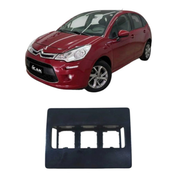 Moldura Botão Vidro Citroën C3 1.5  2013 Original