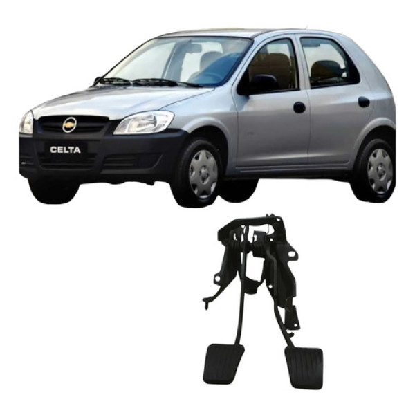 Pedal Freio Embreagem Chevrolet Celta 2007 1.0 Original