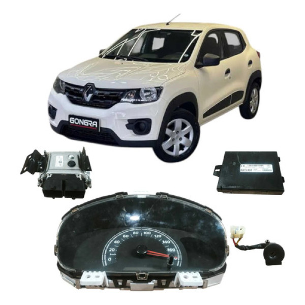 Kit Code Módulo De Injeção Renault Kwid 2018 0261s19094
