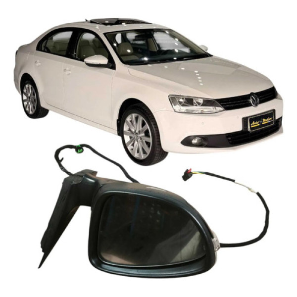 Retrovisor Esquerdo Volkswagen Jetta 2013 2.0 20175001