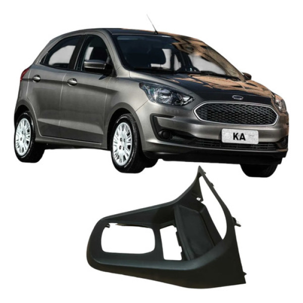 Moldura Console Central  Ford Ka 2020 Original E3b5a044h96
