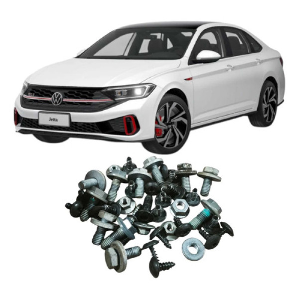 Parafusos Parachoque Volkswagen Jetta 2023 2.0 Original