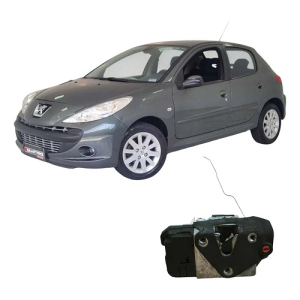 Fechadura Traseira Direita Peugeot 207 2009 1.4 Original 
