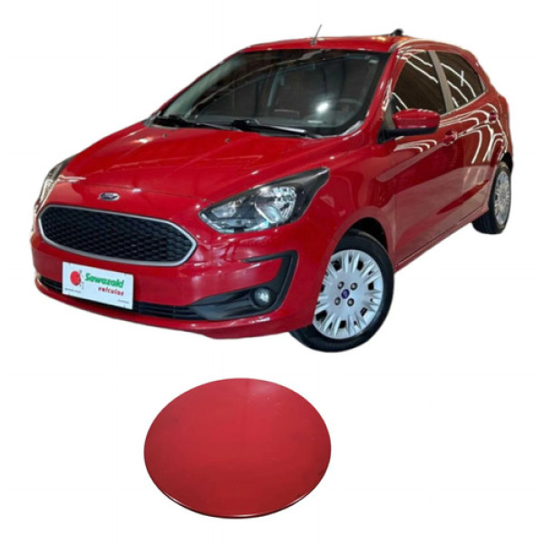 Tampa Portinhola Combustivel Ford Ka 2021 1.0 3c Original Vermelho 2020