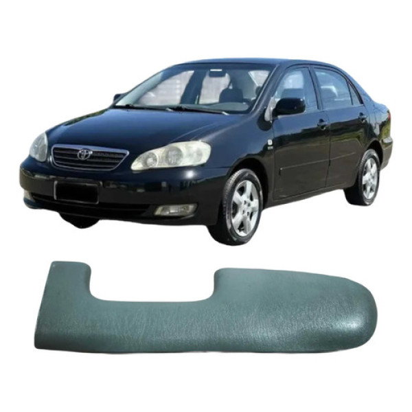 Moldura Puxador Porta Dianteira Direita  Toyota Corolla 2004 Preto