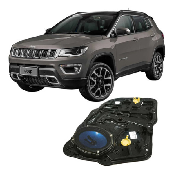 Suporte Maquina Vidro Dinteir Esquerdo Compass 2020 Original