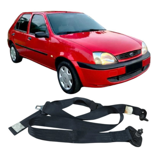 Cinto Segurança Traseiro Ford Fiesta 2000 1.0 4p Original