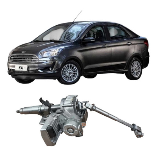 Coluna Direção Elétrica Ford Ka 2019 1.5 3c J7bc3d077ac Aut