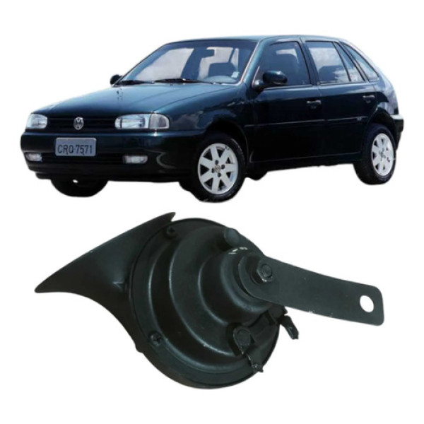 Buzina Caracol Original Volkswagen Gol 1999 1.0 Original
