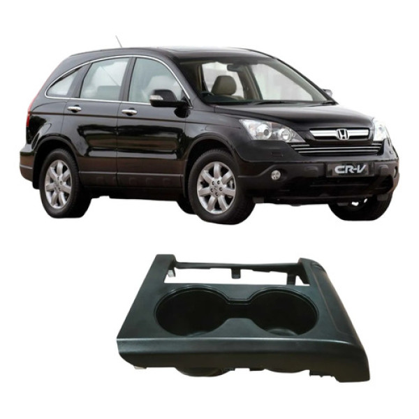 Porta Copos Objetos Console Honda Cr-v 2007 B4415641200 Orig Preto