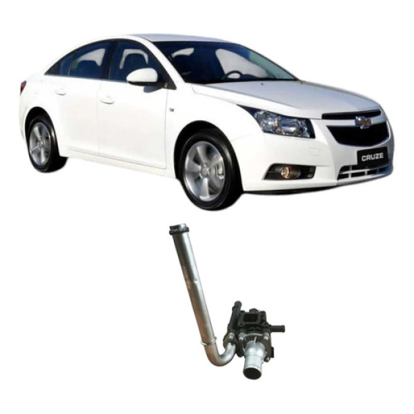 Carcaça Válvula Termostática Cruze 2014 1.8 Aut 24435102