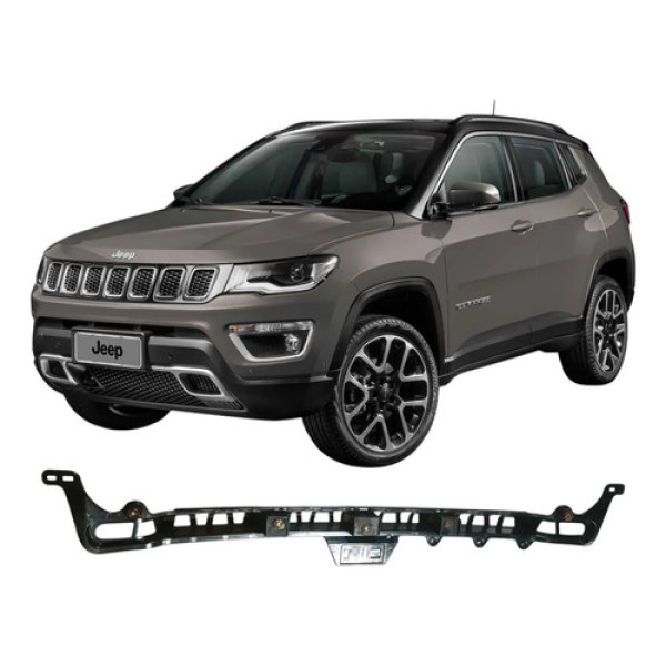 Suporte Parachoque Traseiro Jeep Compass 2020 2.0 Original