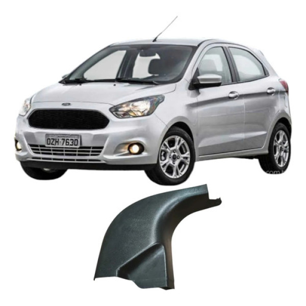 Soleira Dianteira Esquerda Ka 2015 1.0 3c E3b5-a02349-ac Preto