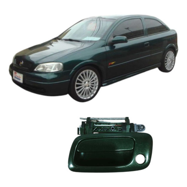 Maçaneta Dianteira Esquerda Gm Astra 2000 2.0 Original Preto Dianteira
