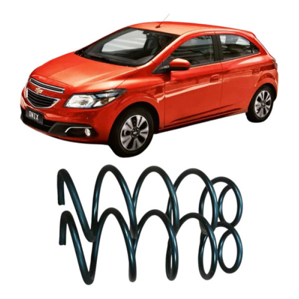 Par Mola Suspensão Dianteira Chevrolet Onix 1.0 2014