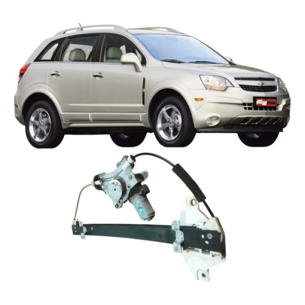 Maquina Vidro Traseira Direita Gm Captiva 2009 Original