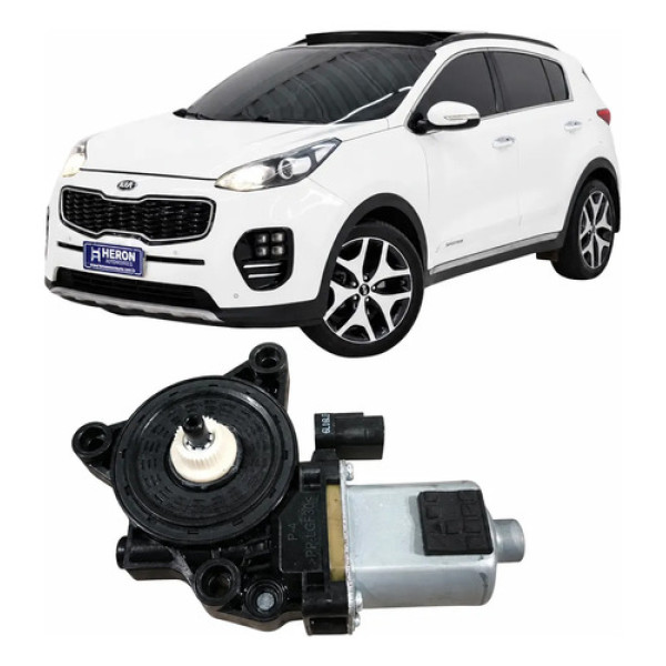 Motor Vidro Dianteiro Direito Kia Sportage 2018 2.0 Original
