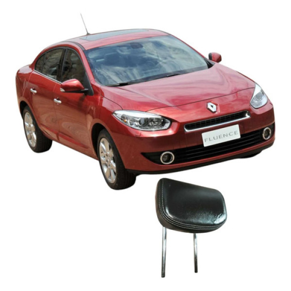 Encosto Cabeça Traseiro Renault Fluence 2014 2.0 Original Preto