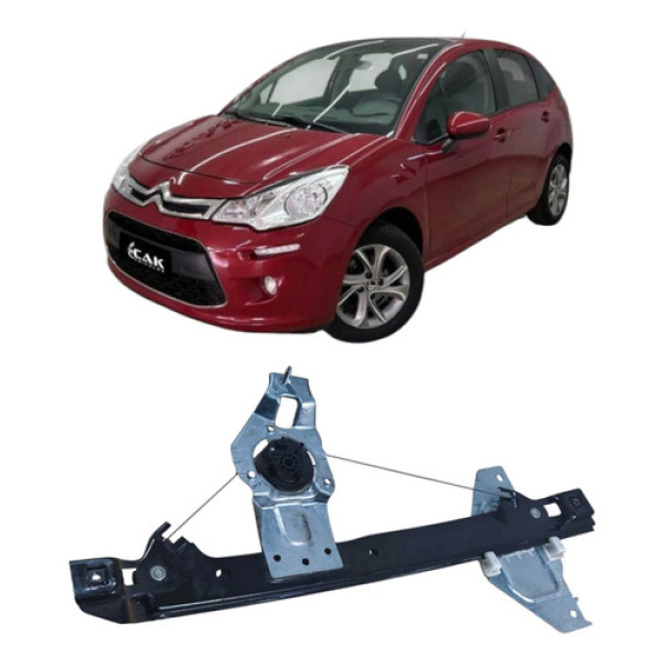 Máquina Vidro Traseiro Direito Citroën C3 2013 728201