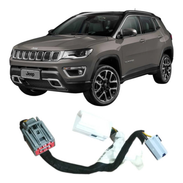 Chicote Maçaneta Porta Mala Jeep Compass 2020 2.0 Original