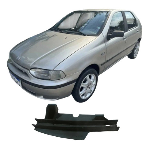 Guia Vidro Porta Traseira Direita Fiat Palio 1997 Original Preto