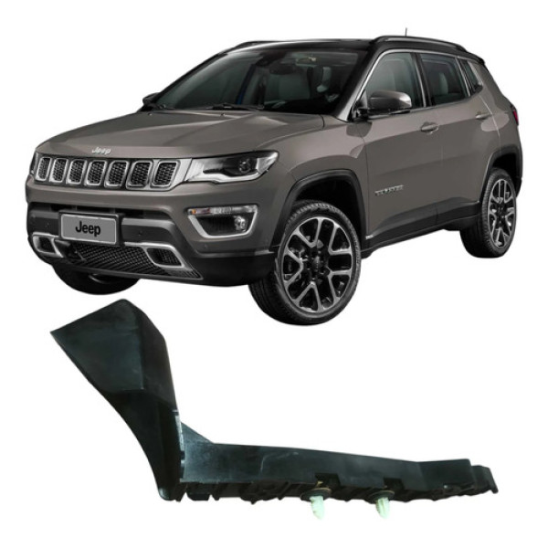 Guia Parachoque Traseiro Direito Jeep Compass 2020 Original