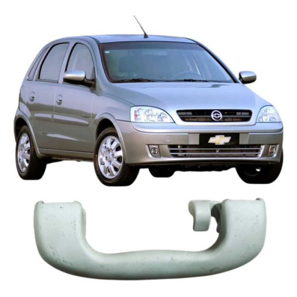 Alça Apoio Braço Chevrolet Corsa 2006 1.8 Original   Branco