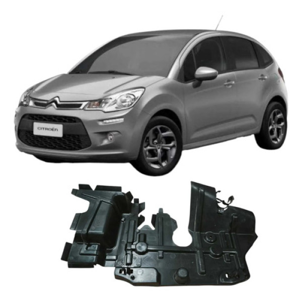 Defletor Direito Radiador Citroen C3 2014 9687872180