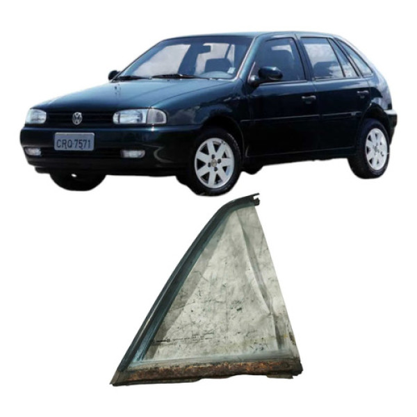 Vidro Traseiro Direito Volkswagen Gol 1999 1.0 Original