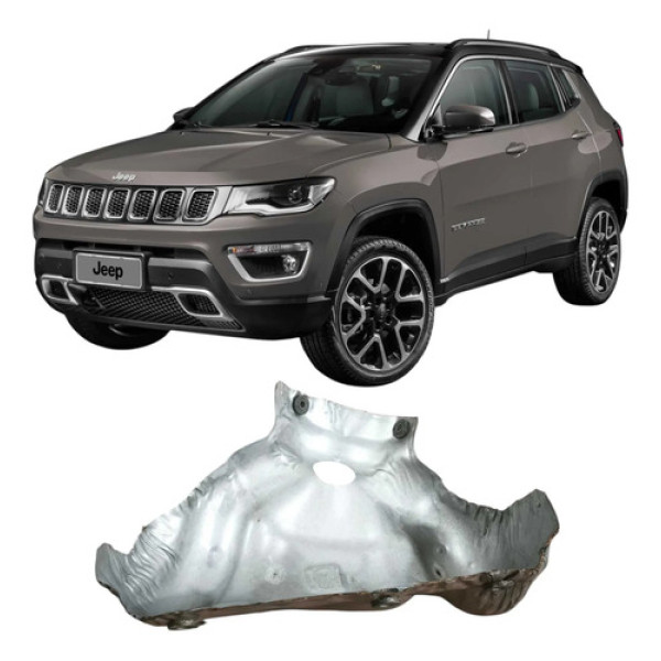 Defletor Calor Catalizador Jeep Compass 2020 2.0 Original