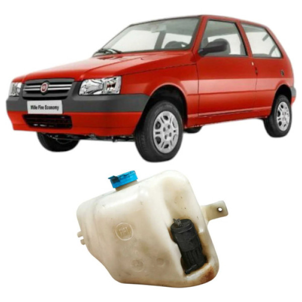 Reservatório Agua Limpador Fiat Uno 2012 1.0 Original  Branco