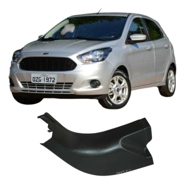 Soleira Dianteira Esquerda Ford Ka 2015 1.0 3c E3b5a02349ac Preto