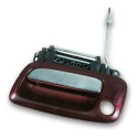 Maçaneta Porta Esquerda Chevrolet Astra 2002 2.0 Original  Vermelho Traseira