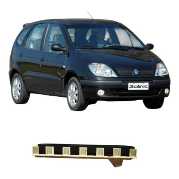 Guia Vidro Traseiro Direito Renault Scenic 2003 8200200814 Bege