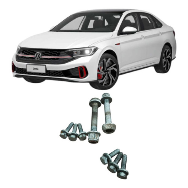 Jogo Parafusos Suspensão Dianteira Volkswagen Jetta 2023