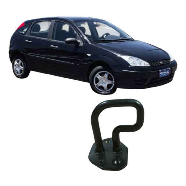 Batente Trava Banco Traseiro Ford Focus 2009 1.6 Original Preto