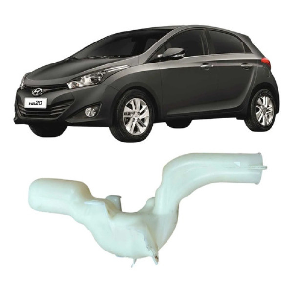 Reservatório Agua Limpador Hyundai Hb20 2013 À 2020 Original Branco