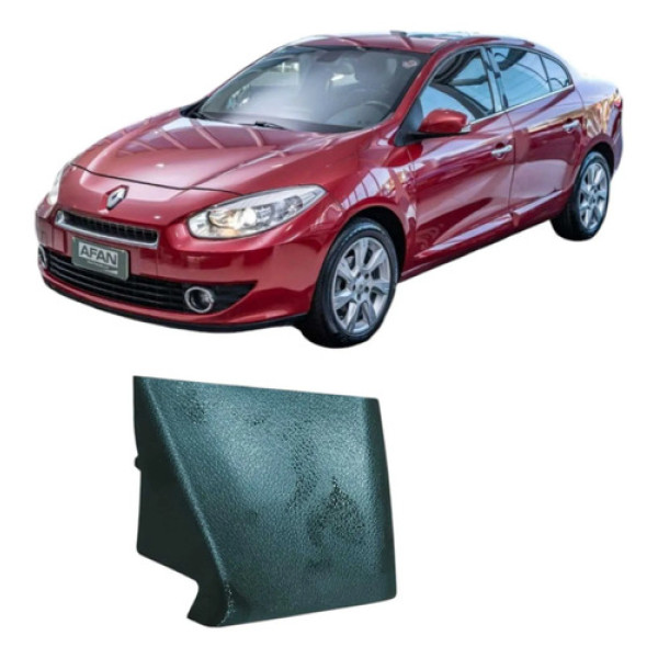 Acabamento Painel Renault Fluence 2.0 682101092 Original Branco