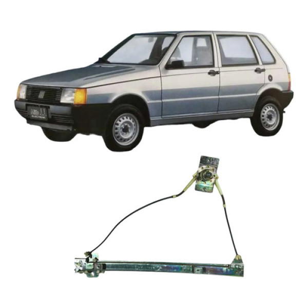 Maquina Vidro Dianteira Direita Fiat Uno 1993 1.0 75128810