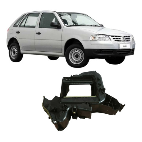 Carcaça Lateral Caixa Ar Volkswagen Gol 2009 1.0 Original