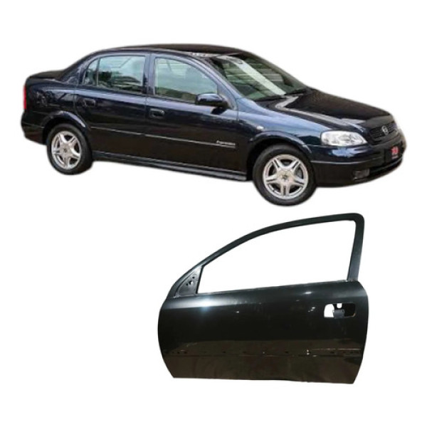 Porta Dianteira Esquerda Chevrolet Astra 2002 2.0 Original Dianteira Esquerdo Preto