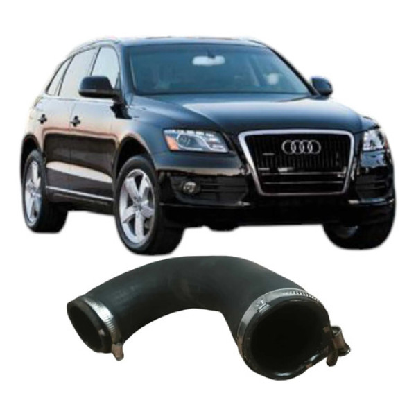 Mangueira Intercooler Audi Q5 2012 2.0 80145709h Original Preto