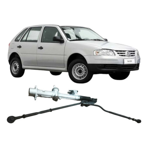 Caixa Direção Mecânica Volkswagen Gol 2009 1.0 Original