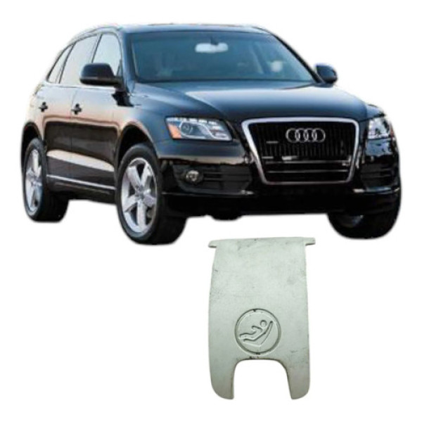 Acabamento Tampa Isoflix Banco Traseiro Audi Q5 2012 Orig Preto