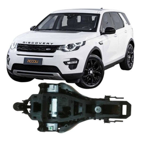 Suporte Maçaneta Dianteira Direita Discovery Sport 2018 Cinza Dianteira