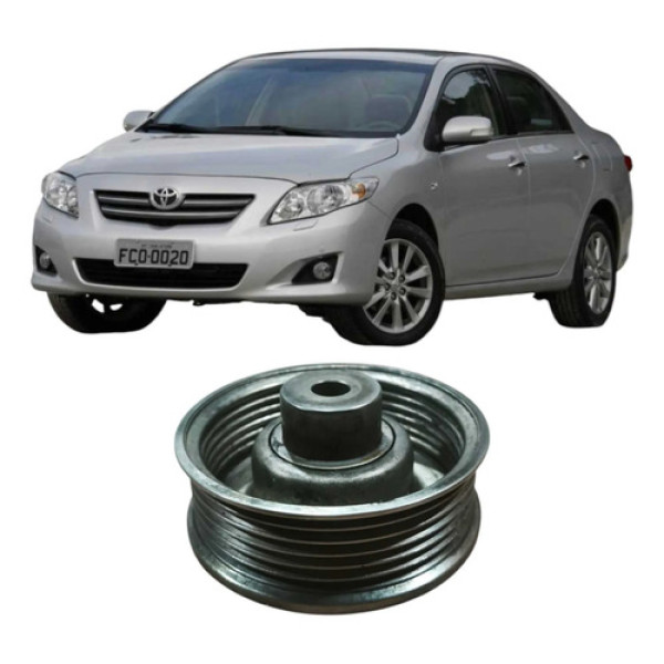 Polia Virabrequim Toyota Corolla 2011 1.8 Aut Original