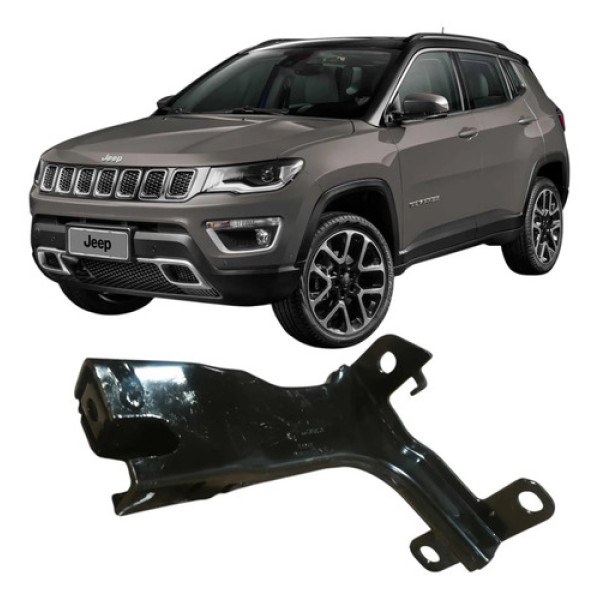 Suporte Central Banco Traseiro Jeep Compass 2020 2.0 Orig Cinza