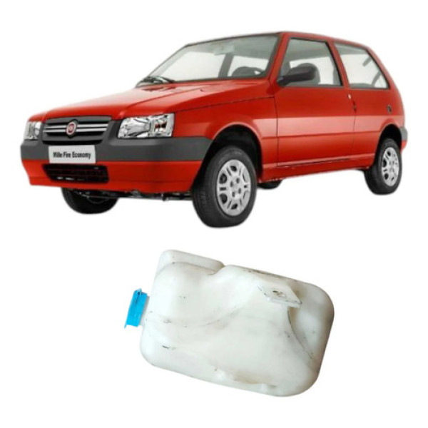 Reservatorio Agua Limpador Fiat Uno 2012 1.0 Original  Branco
