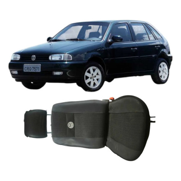 Banco Dianteiro Direito Volkswagen Gol 1999 1.0 Original Preto
