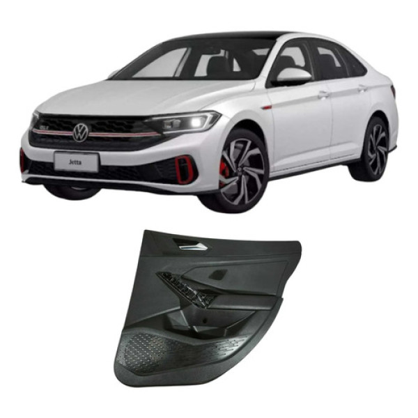 Forro Porta Traseira Direito Vw Jetta Gli 2023 17a868074